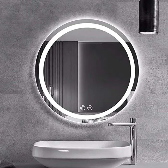Round Bathroom Mirrors With Lights